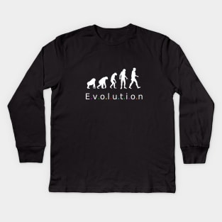 Evolution, Charles Darwin Kids Long Sleeve T-Shirt